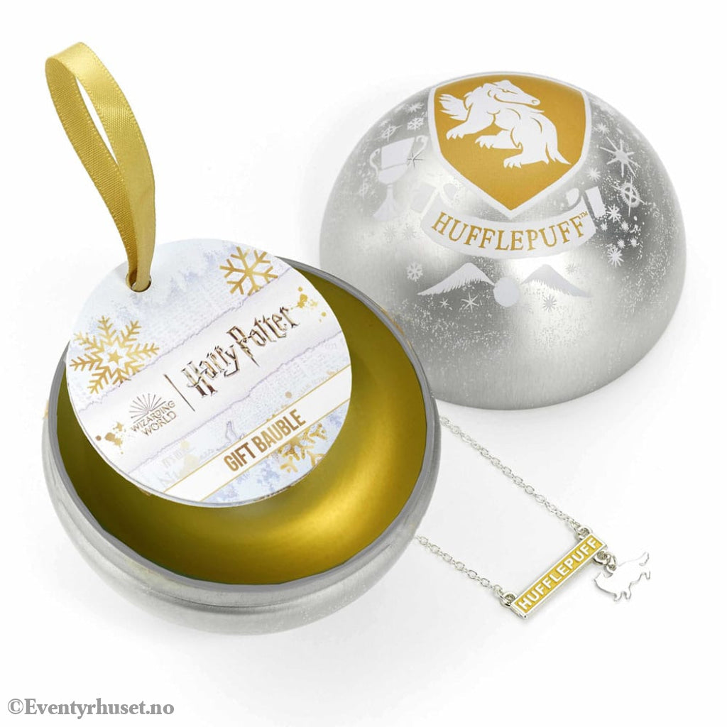 Harry Potter tree ornament with Necklace Hufflepuff Home & Gifts