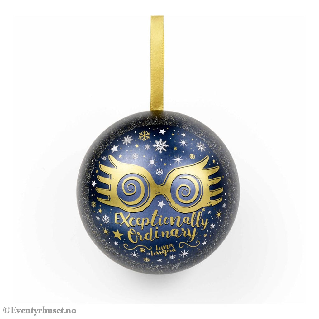 Harry Potter tree ornament with Necklace Luna Lovegood Glasses Home & Gifts