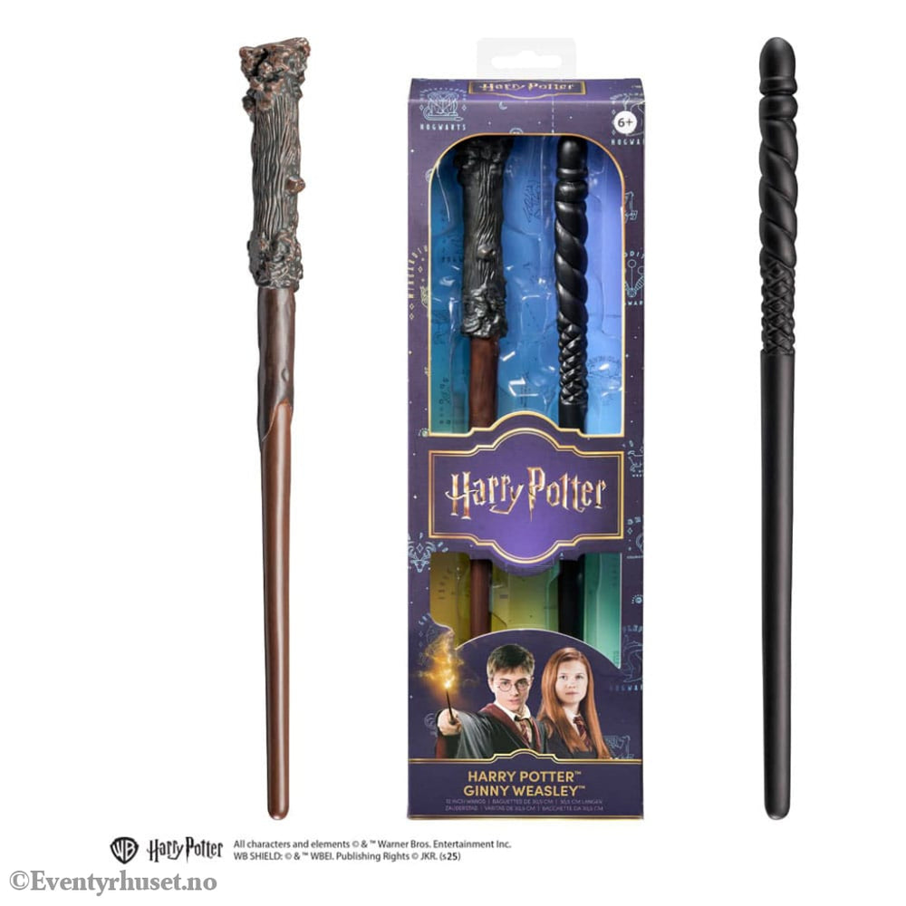 Harry Potter twin-pack Role Play Wands Harry Potter & Ginny Weasley 30 cm Toys