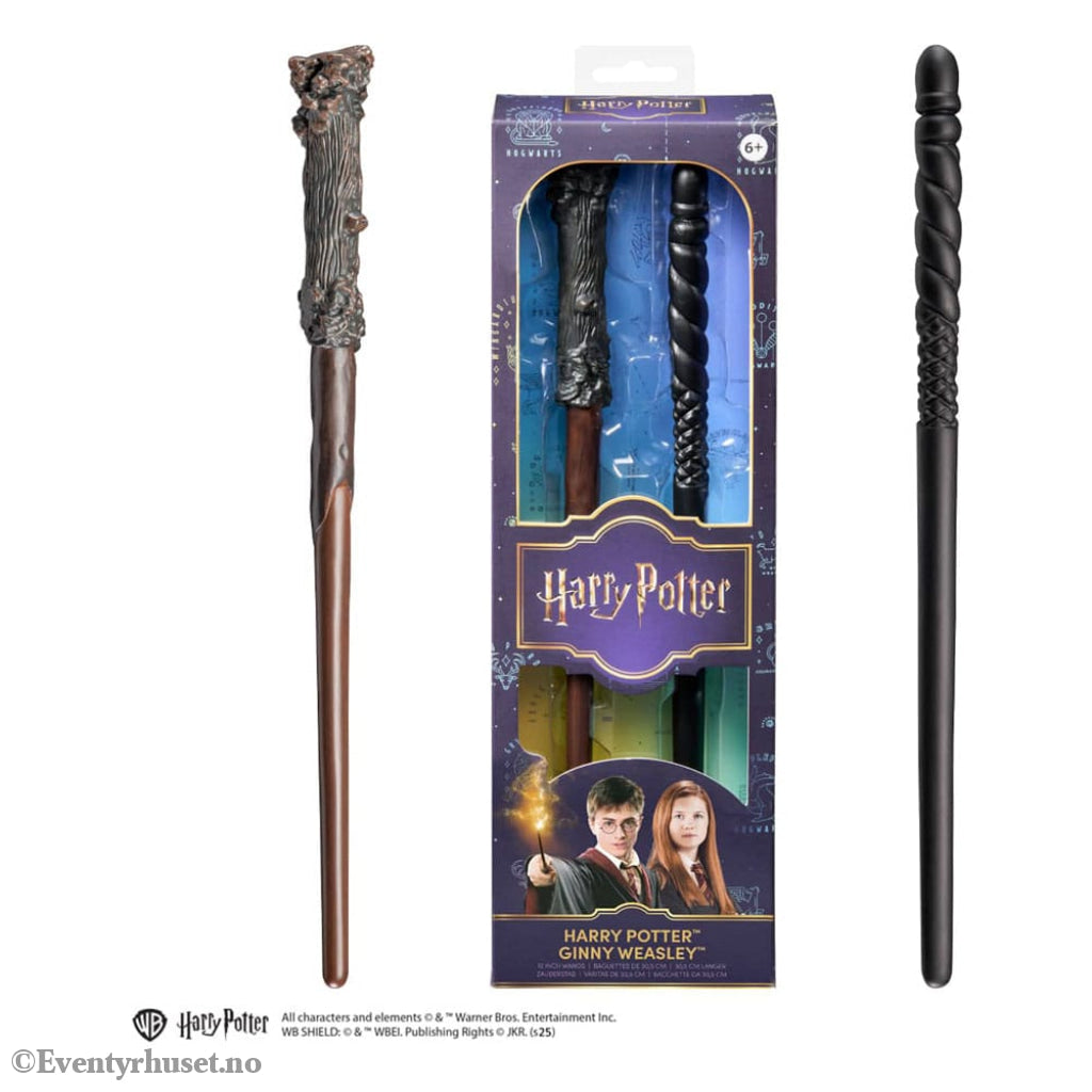 Harry Potter twin-pack Role Play Wands Harry Potter & Ginny Weasley 30 cm Toys