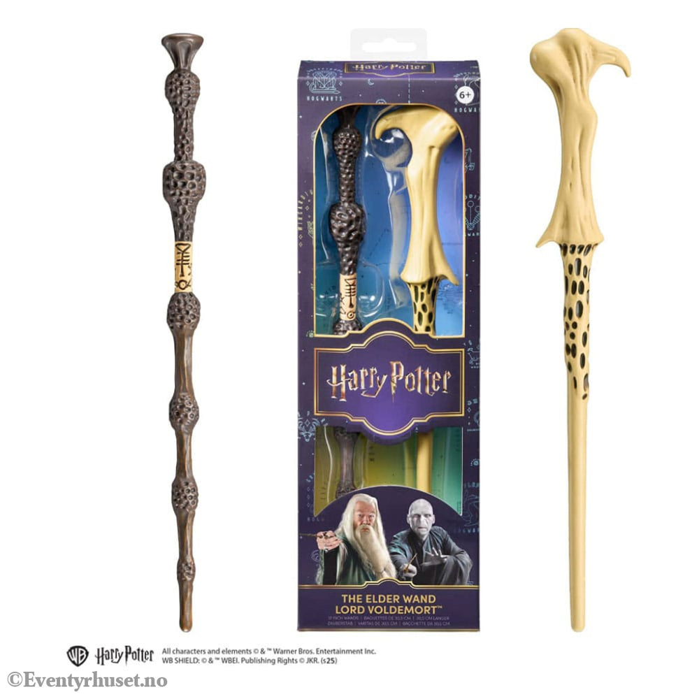 Harry Potter twin-pack Role Play Wands The Elder & Lord Voldemort 30 cm Toys