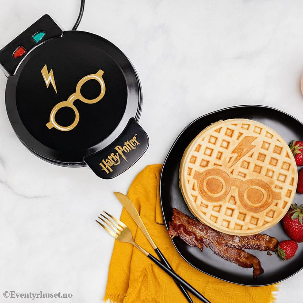 Harry Potter Waffle Maker Glasses and Lightning Bolt Home & Gifts