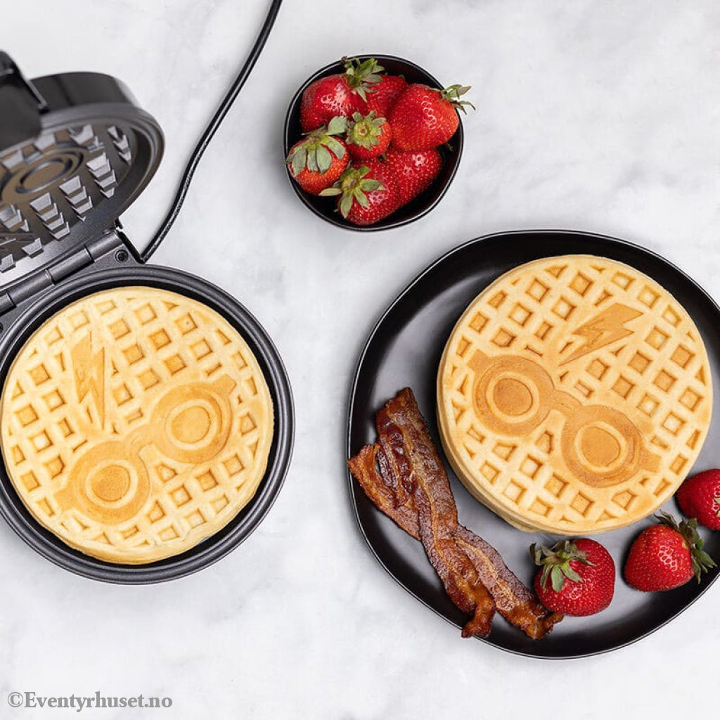Harry Potter Waffle Maker Glasses and Lightning Bolt Home & Gifts