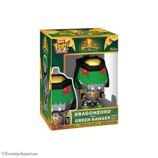 Hasbro Bitty POP! Bots Figure PR- Dragon Zord w/GR Ranger 11,7 cm Collectibles