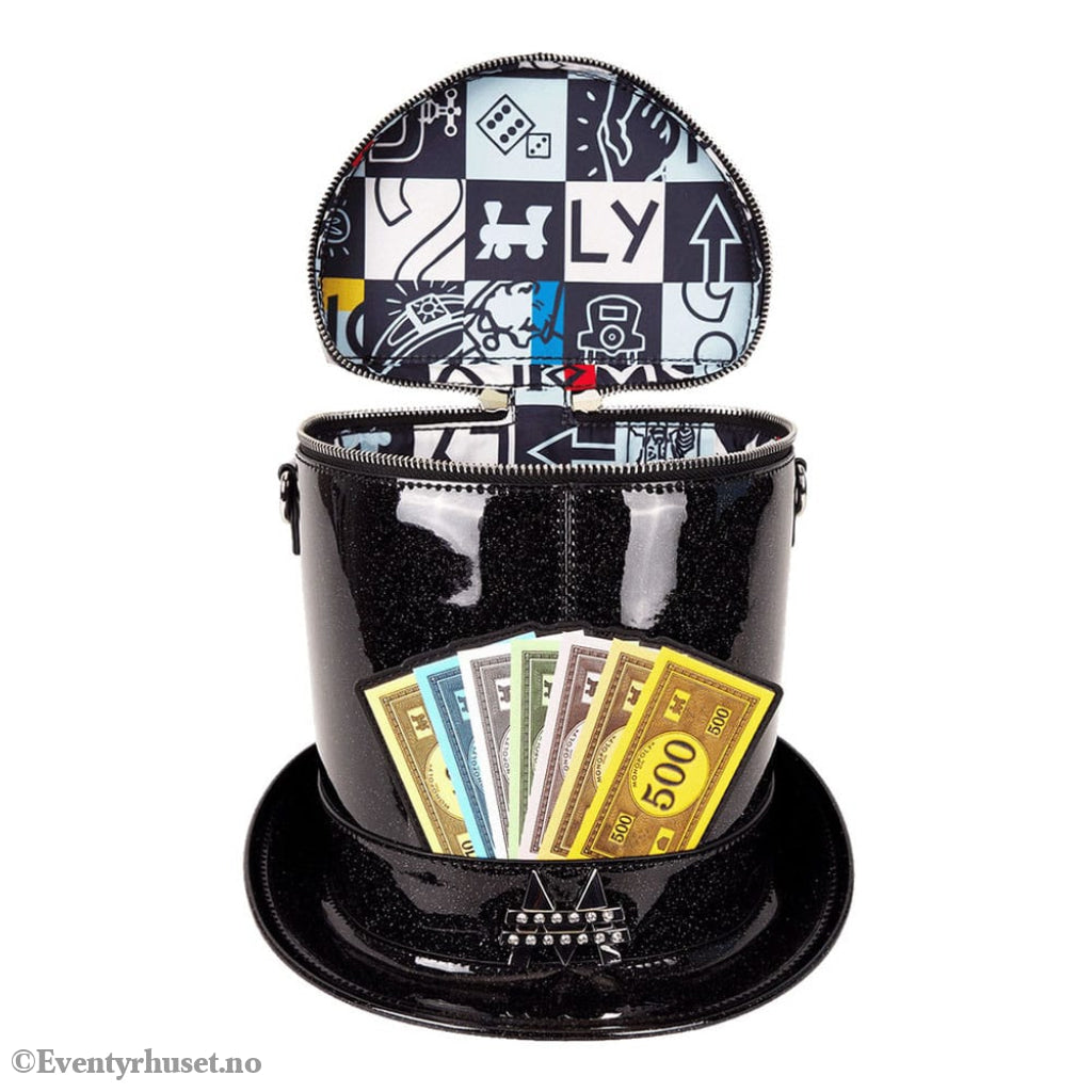 Hasbro by Loungefly Crossbody Monopoly Top Hat Toys