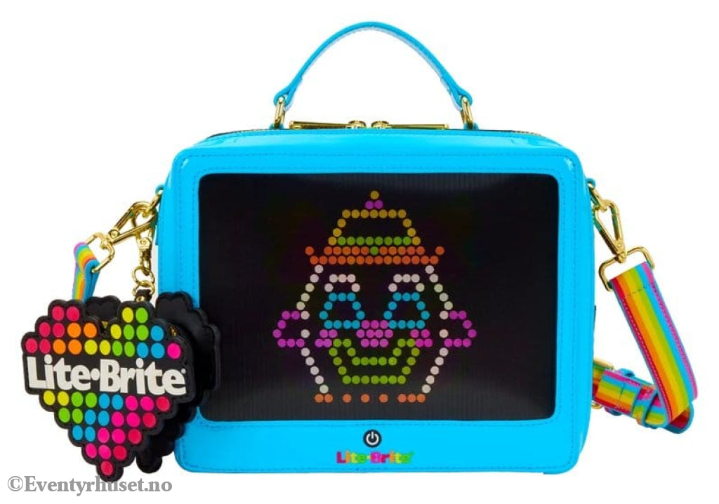 Hasbro by Loungefly Crossbody with Coin Bag Lite Brite Fashion & Accessories