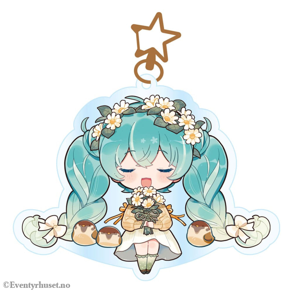 Hatsune Miku Acrylic Keychain Kawaii Autumn Time Manga & Anime