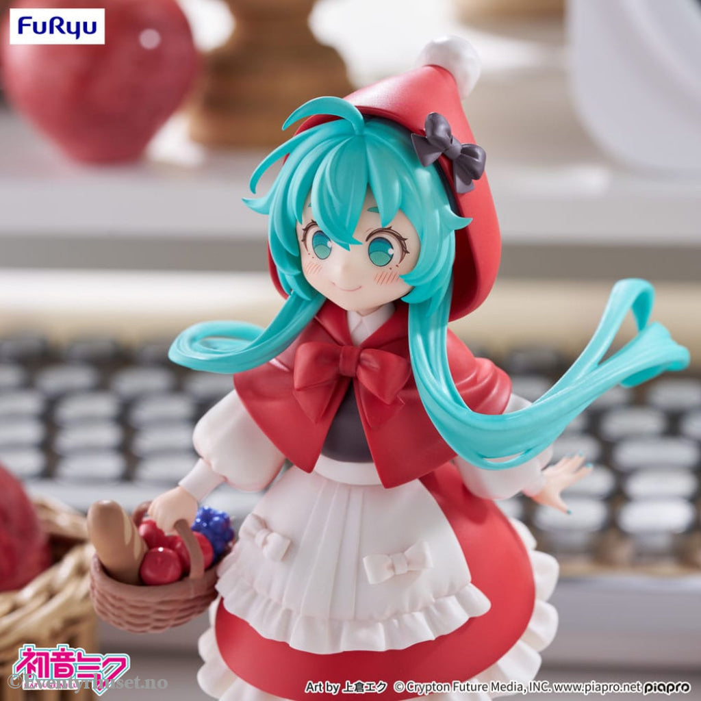 Hatsune Miku Desktop Fairy PVC Statue Hatsune Miku Little red riding hood Ver. 16 cm Manga & Anime