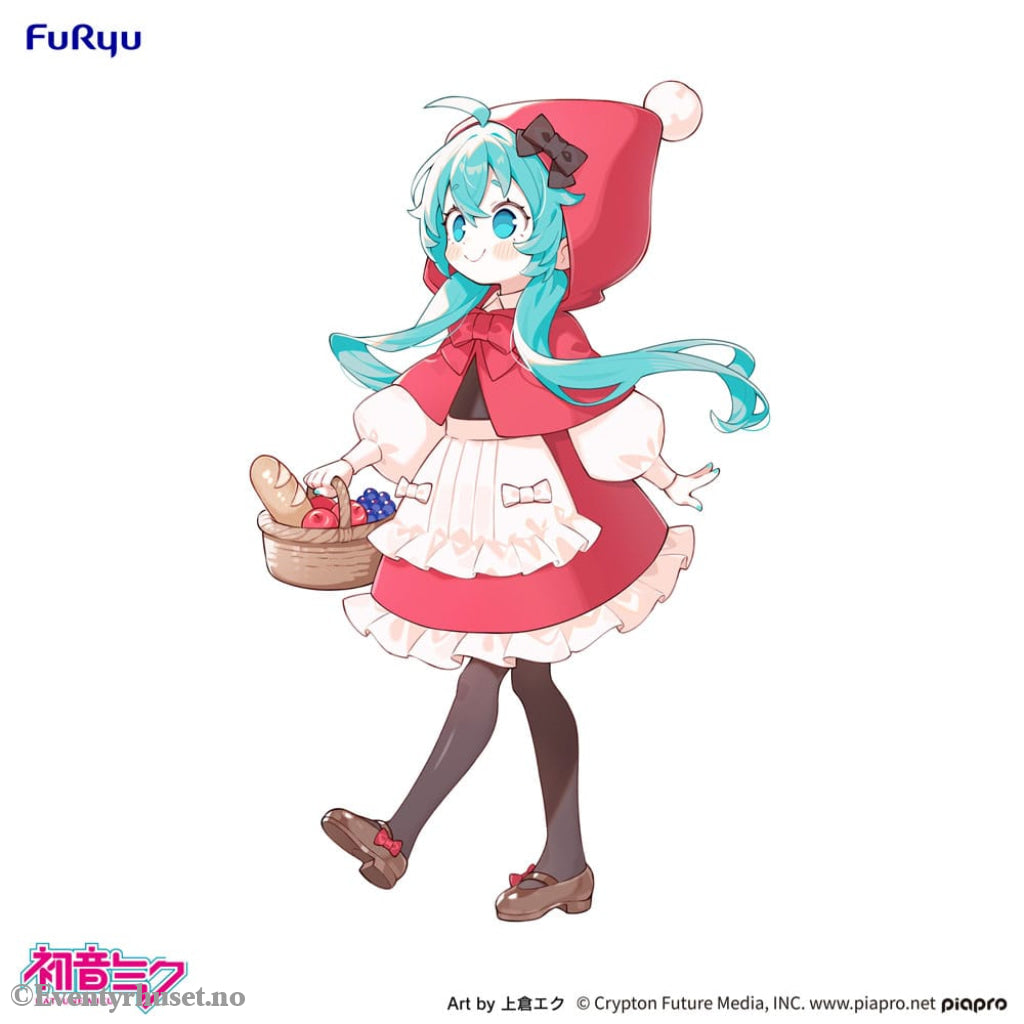 Hatsune Miku Desktop Fairy PVC Statue Hatsune Miku Little red riding hood Ver. 16 cm Manga & Anime