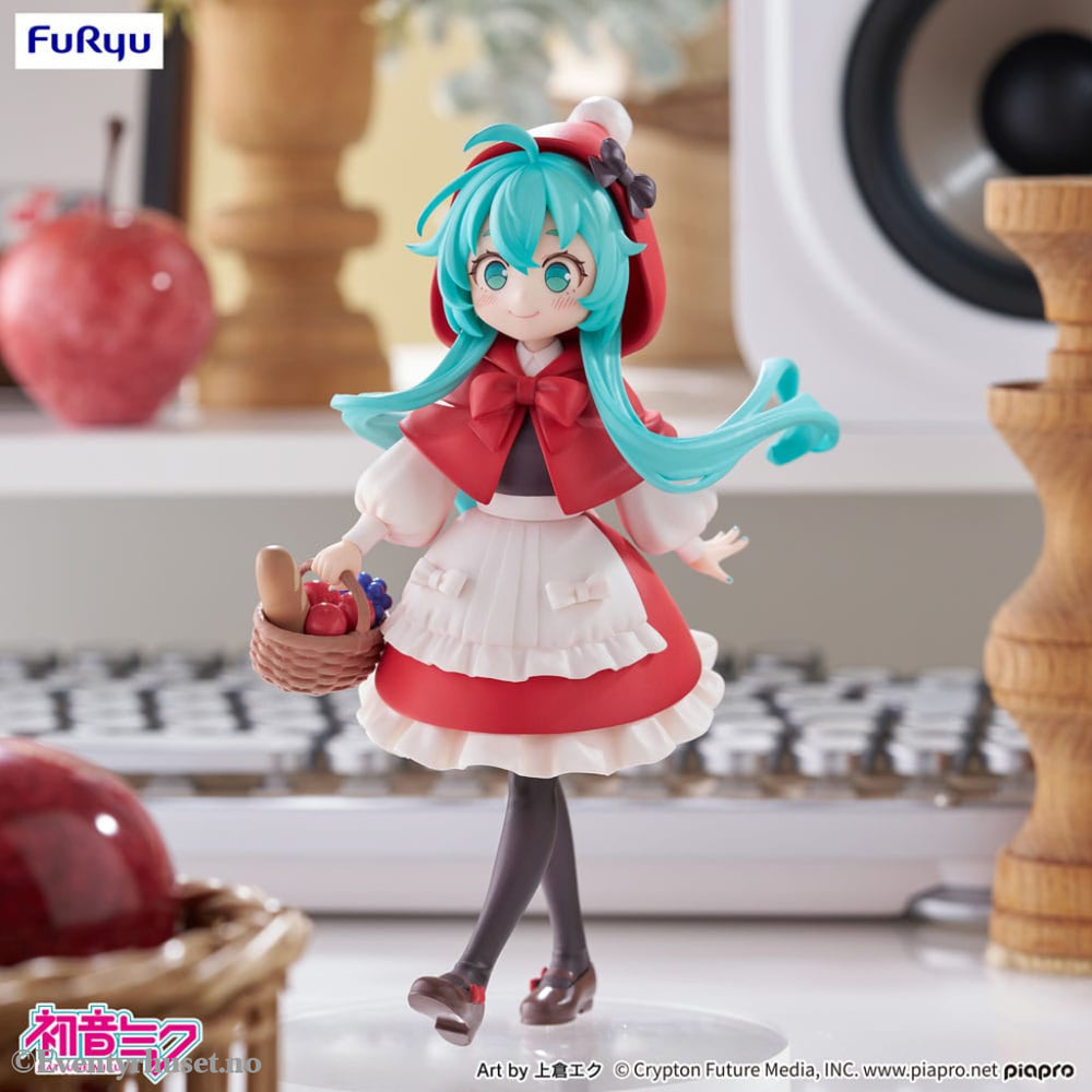 Hatsune Miku Desktop Fairy PVC Statue Hatsune Miku Little red riding hood Ver. 16 cm Manga & Anime