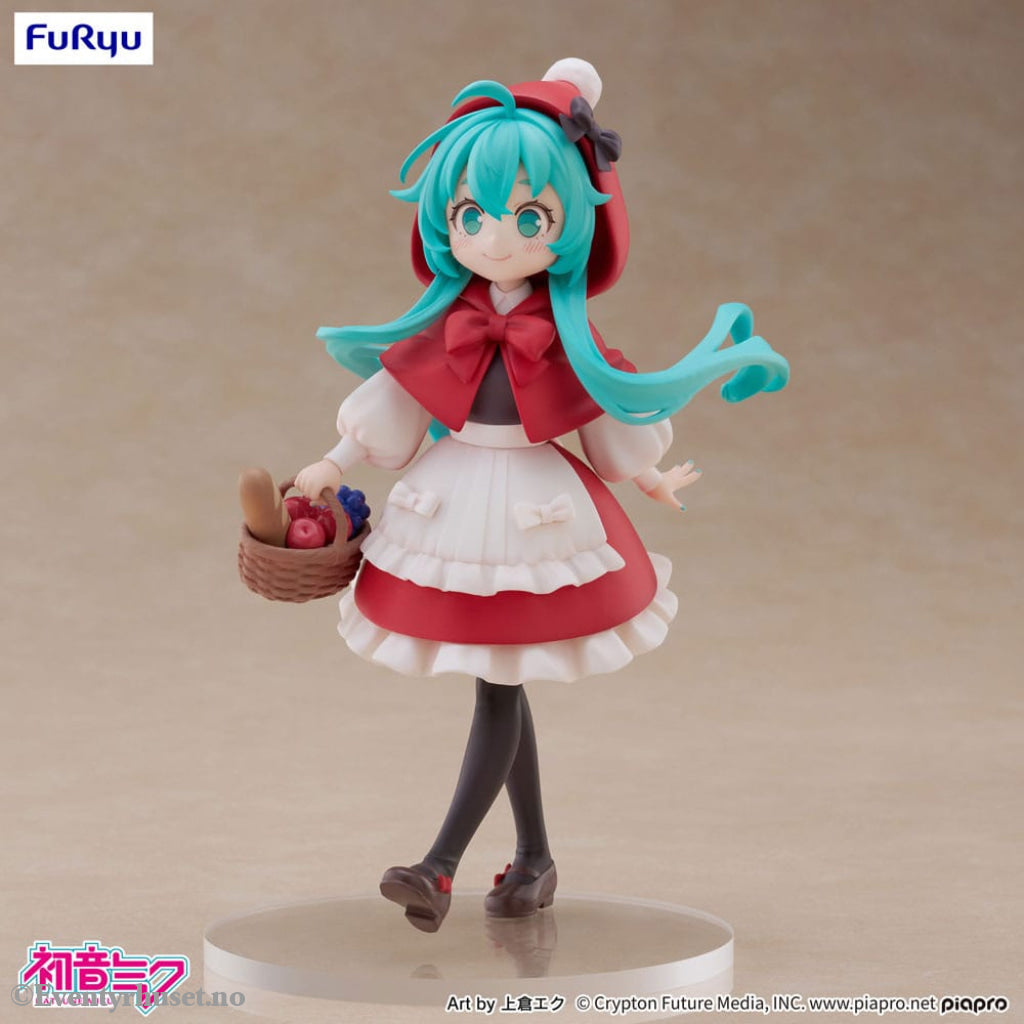 Hatsune Miku Desktop Fairy PVC Statue Hatsune Miku Little red riding hood Ver. 16 cm Manga & Anime