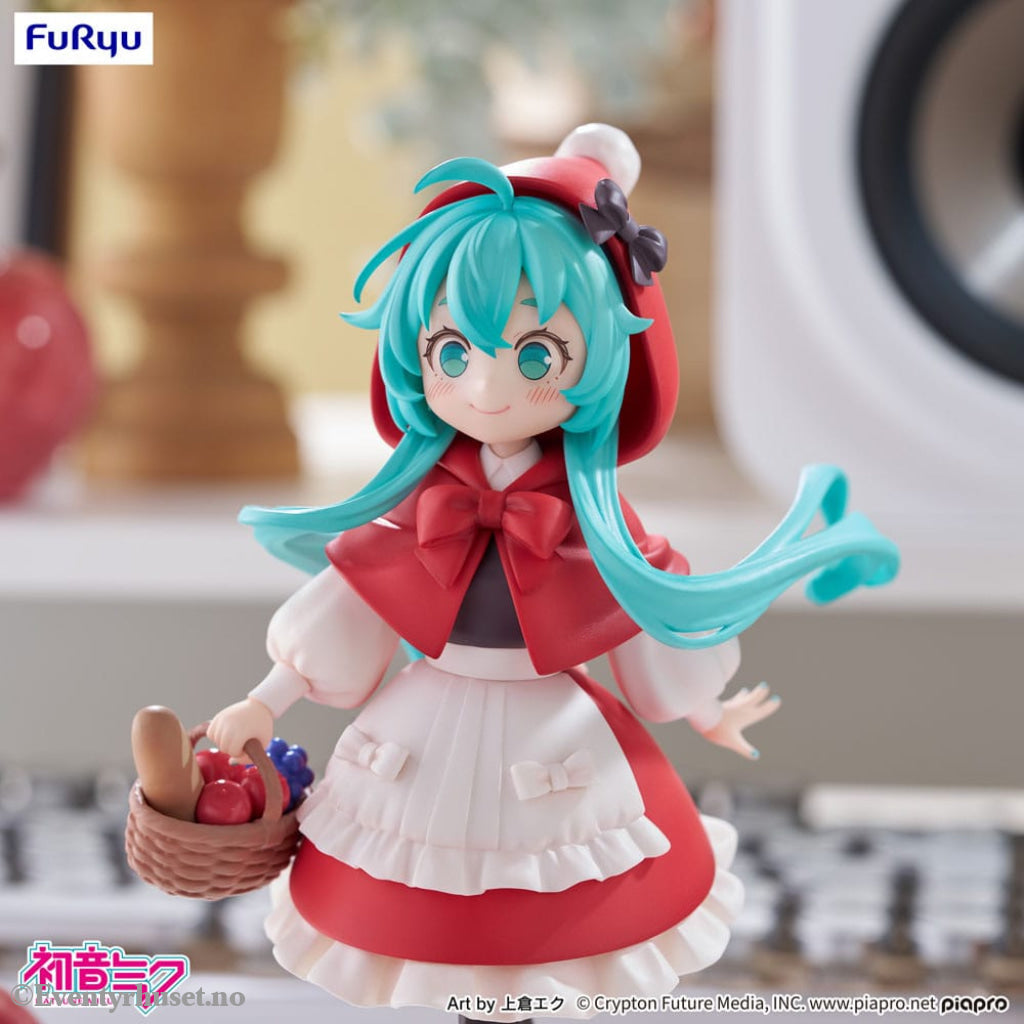 Hatsune Miku Desktop Fairy PVC Statue Hatsune Miku Little red riding hood Ver. 16 cm Manga & Anime