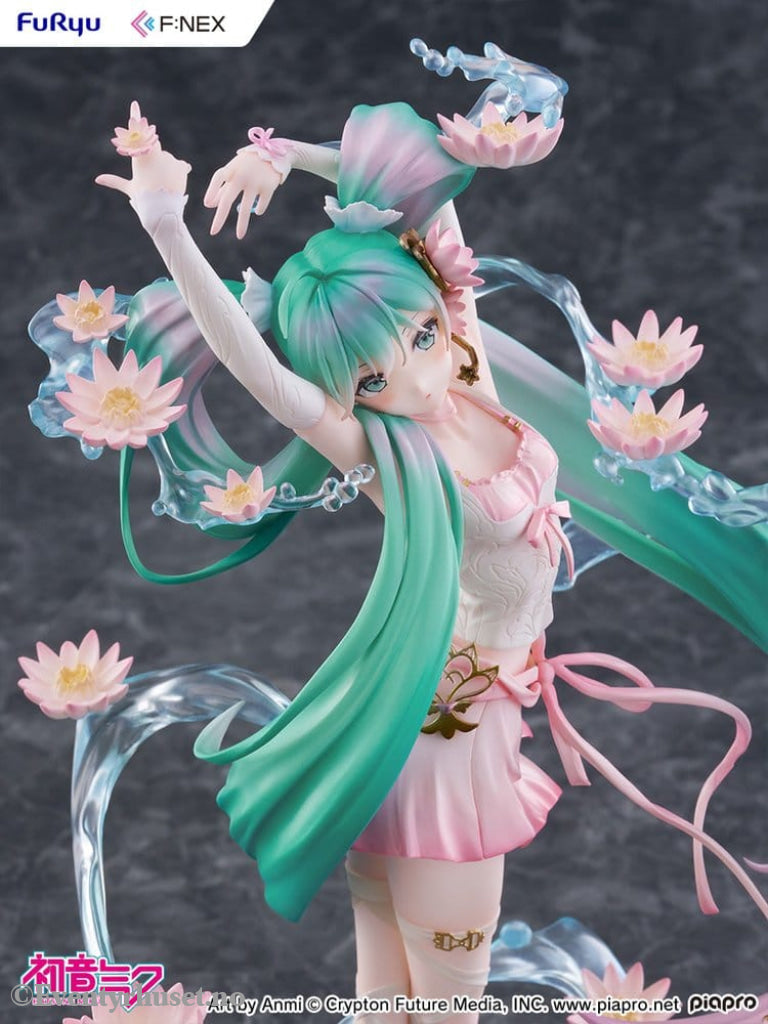 Hatsune Miku F:NEX PVC Statue 1/7 Water lily Ver. 27 cm Manga & Anime