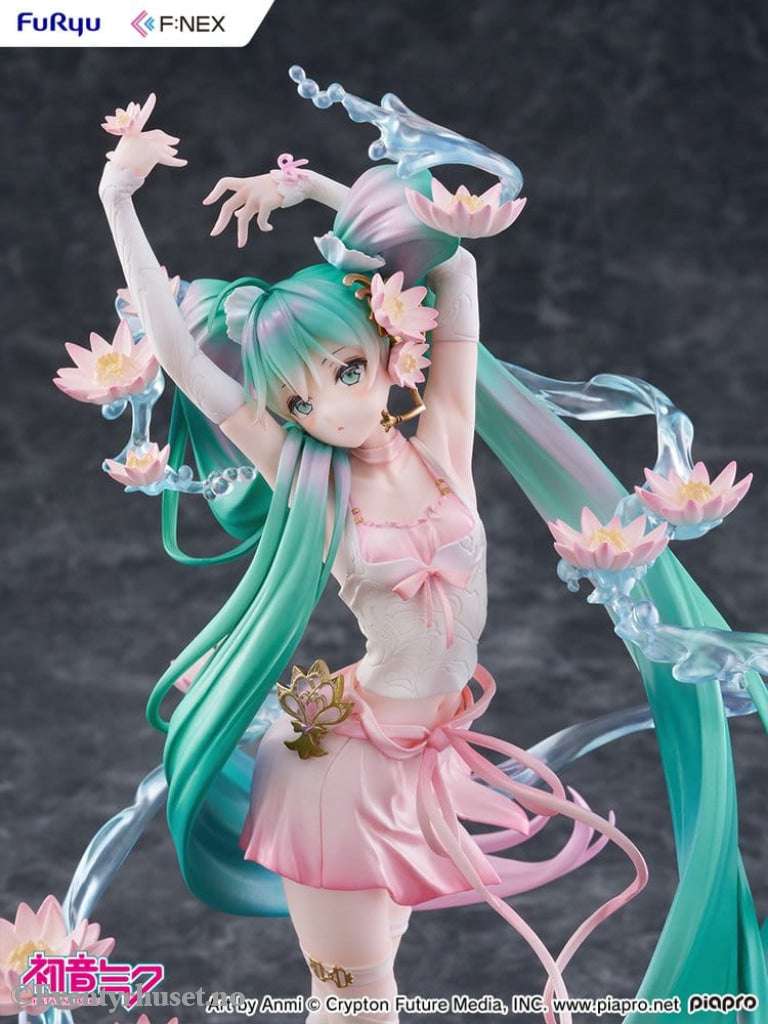 Hatsune Miku F:NEX PVC Statue 1/7 Water lily Ver. 27 cm Manga & Anime
