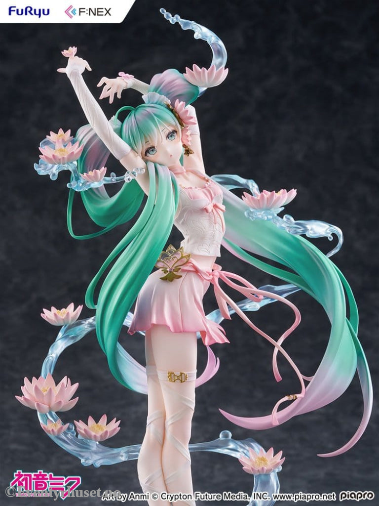 Hatsune Miku F:NEX PVC Statue 1/7 Water lily Ver. 27 cm Manga & Anime