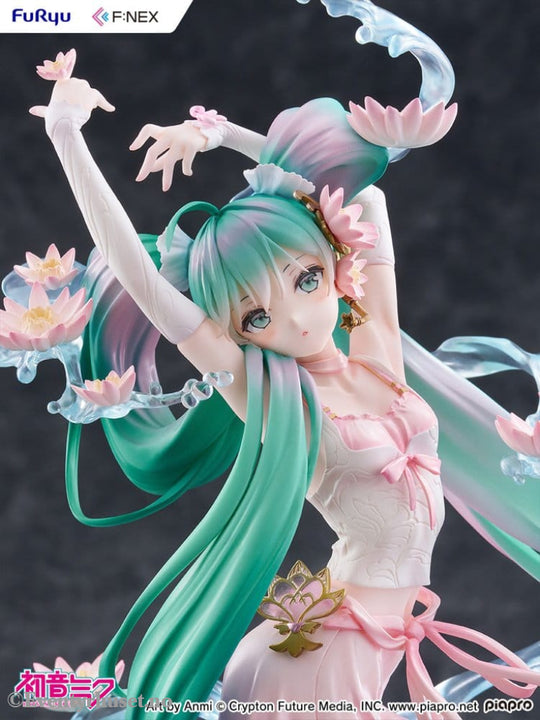 Hatsune Miku F:NEX PVC Statue 1/7 Water lily Ver. 27 cm Manga & Anime