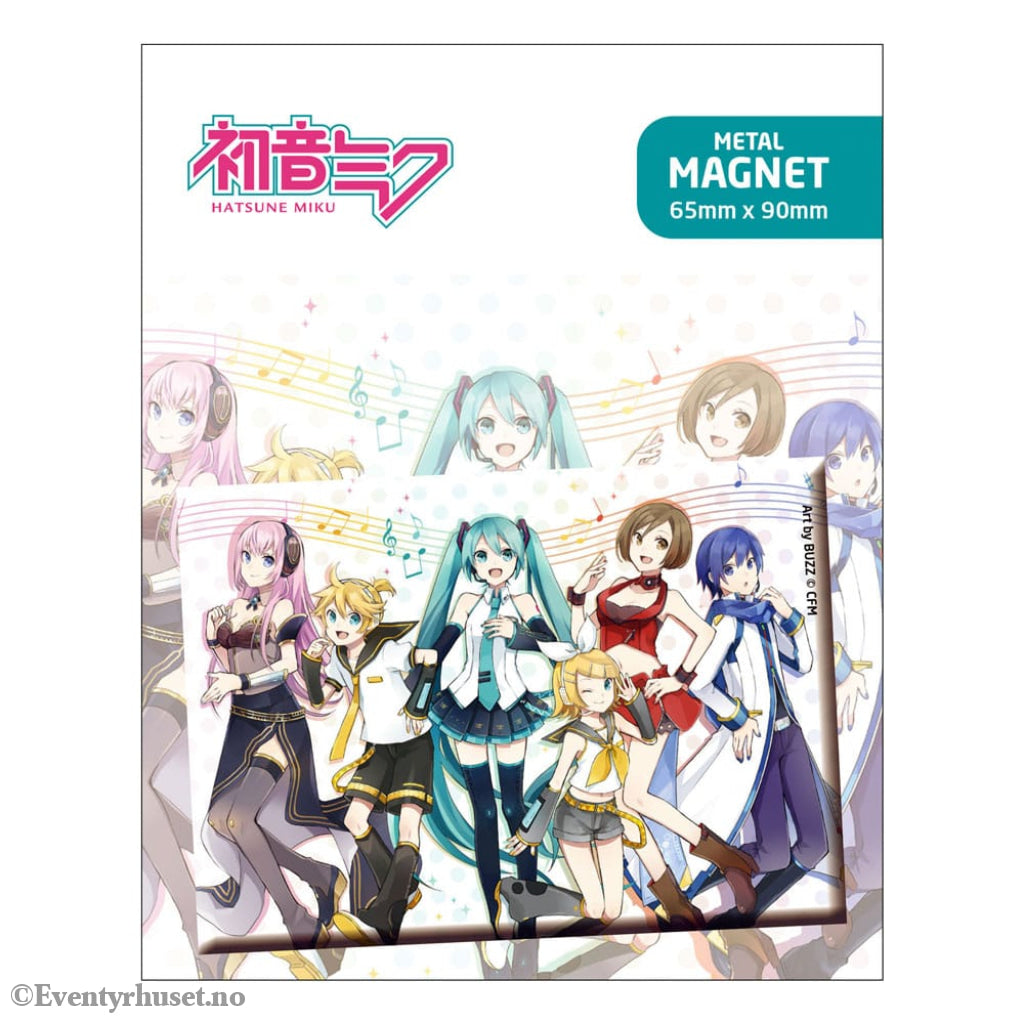 Hatsune Miku Fridge Magnet Hatsune Miku And Friends Manga & Anime