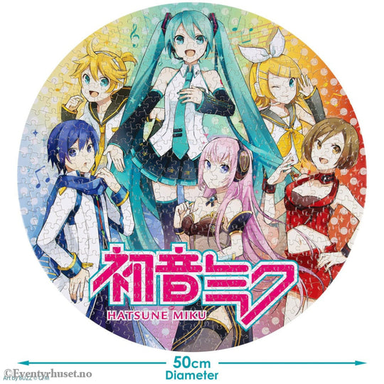 Hatsune Miku Jigsaw Puzzle Round 500 pieces Manga & Anime