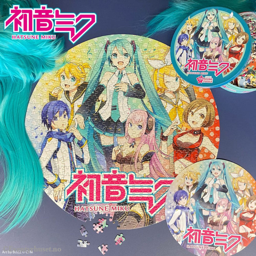 Hatsune Miku Jigsaw Puzzle Round 500 pieces Manga & Anime