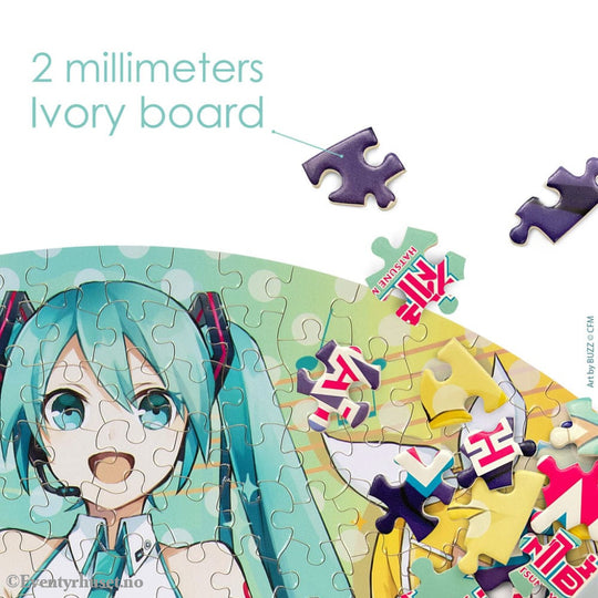 Hatsune Miku Jigsaw Puzzle Round 500 pieces Manga & Anime