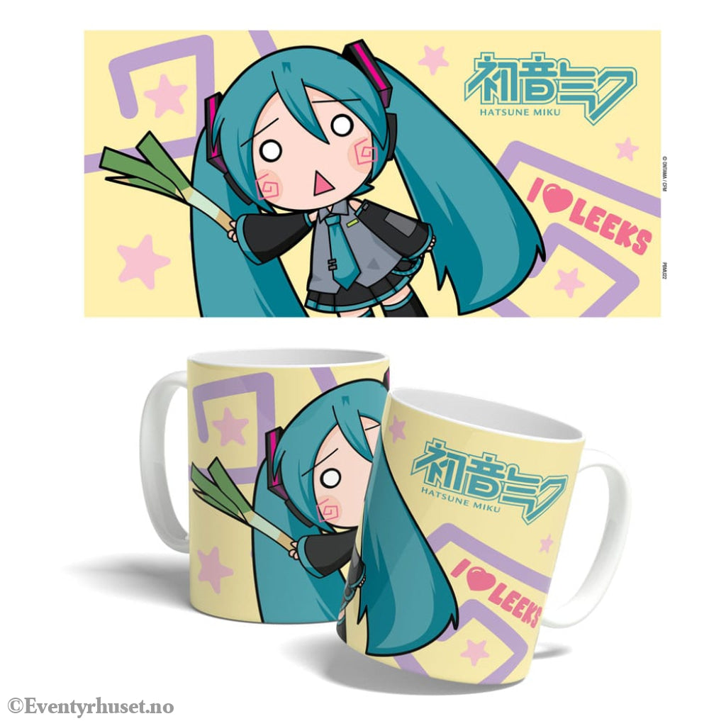 Hatsune Miku Mug Miku Chibi Leek Girl 325 ml Home & Gifts