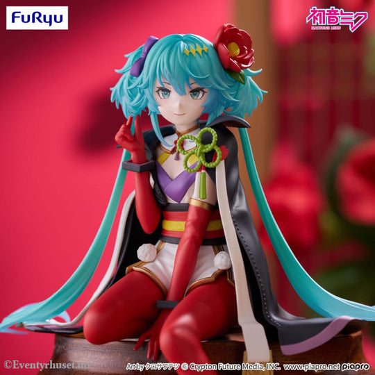 Hatsune Miku Noodle Stopper PVC Statue Flower Fairy Camellia 15 cm Manga & Anime