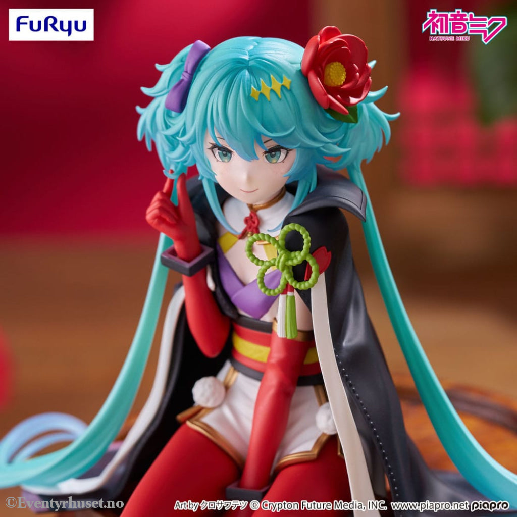 Hatsune Miku Noodle Stopper PVC Statue Flower Fairy Camellia 15 cm Manga & Anime