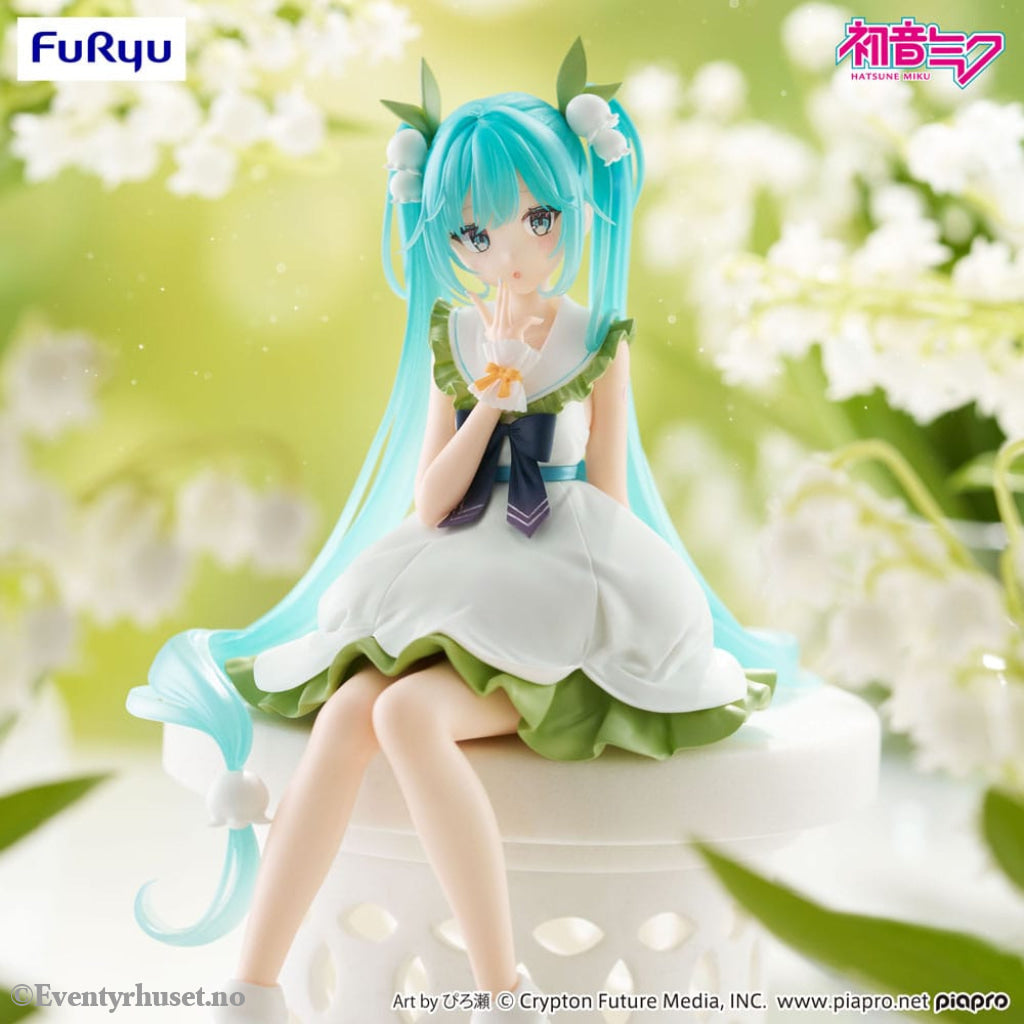 Hatsune Miku Noodle Stopper PVC Statue Flower Fairy Lily of the Valley 14 cm Manga & Anime