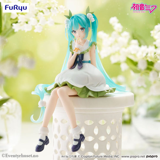 Hatsune Miku Noodle Stopper PVC Statue Flower Fairy Lily of the Valley 14 cm Manga & Anime