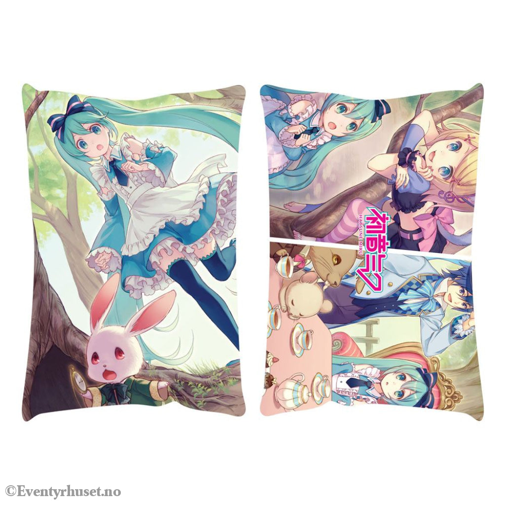 Hatsune Miku Pillow Miku in Wonderlan 50 x 35 cm Home & Gifts