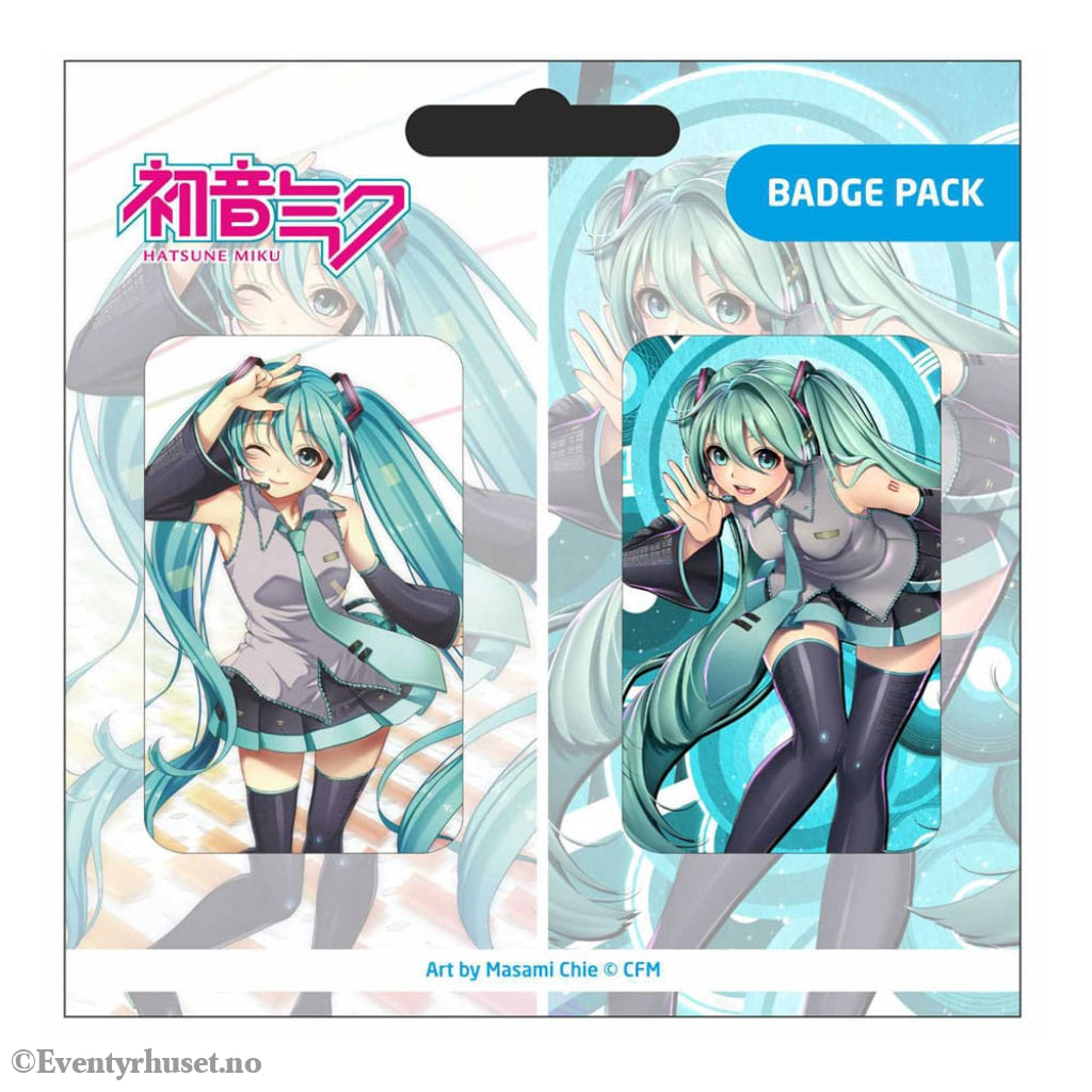 Hatsune Miku Pin Badges 2-Pack Set D Manga & Anime