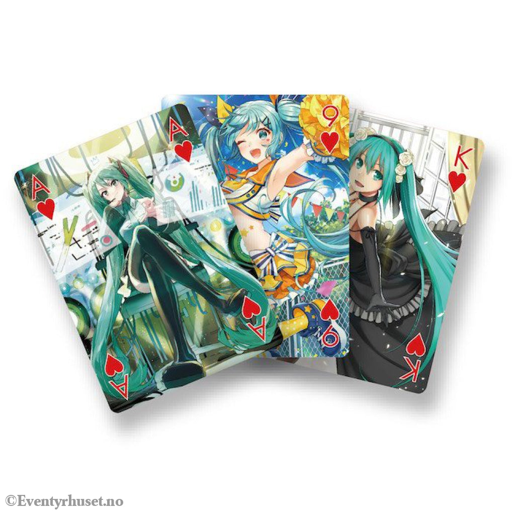 Hatsune Miku Playing Cards Miku Styles Games