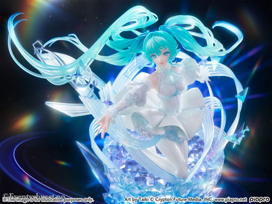 Hatsune Miku PVC Statue 1/7 Hatsune Miku - Crystal Dress Ver. 22 cm Manga & Anime