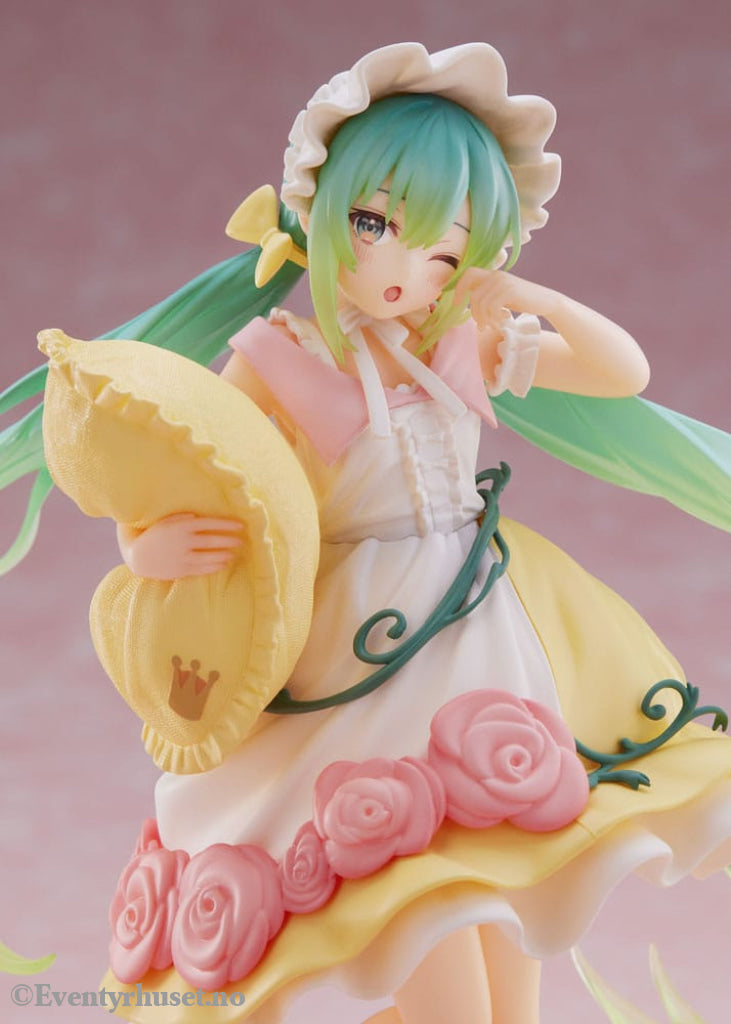 Hatsune Miku PVC Statue Hatsune Miku Wonderland Figure Sleeping Beauty Reissue 18 cm Manga & Anime