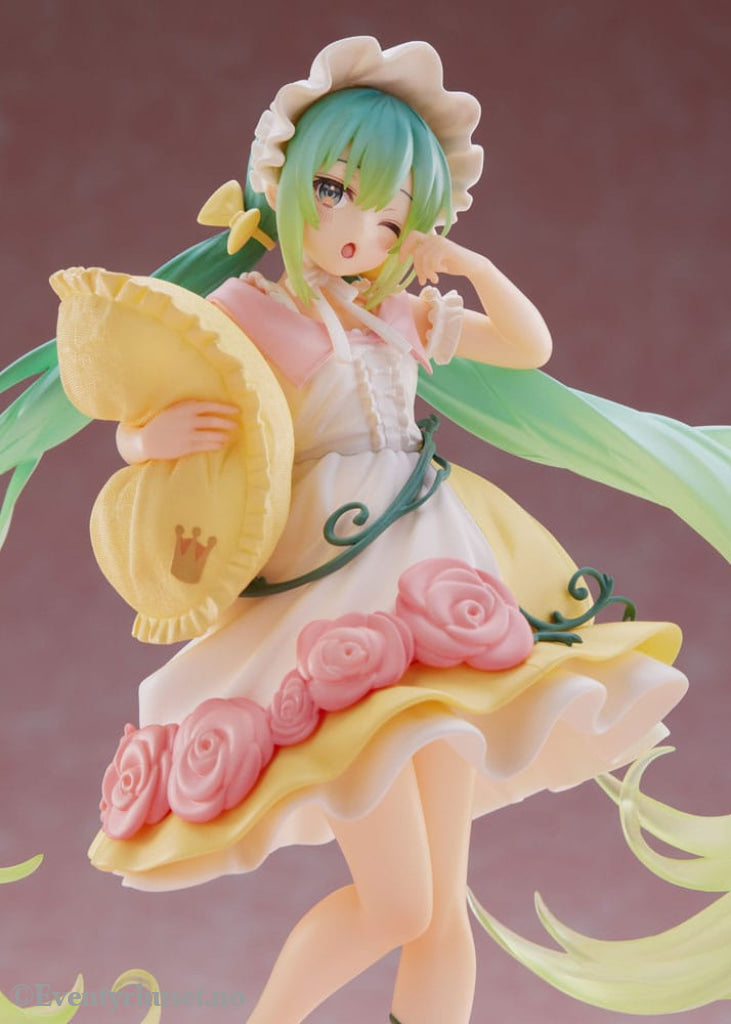 Hatsune Miku PVC Statue Hatsune Miku Wonderland Figure Sleeping Beauty Reissue 18 cm Manga & Anime