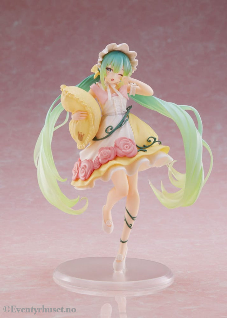 Hatsune Miku PVC Statue Hatsune Miku Wonderland Figure Sleeping Beauty Reissue 18 cm Manga & Anime