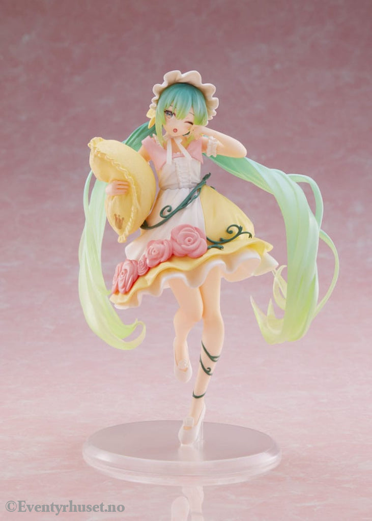 Hatsune Miku PVC Statue Hatsune Miku Wonderland Figure Sleeping Beauty Reissue 18 cm Manga & Anime