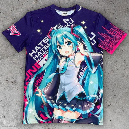 Hatsune Miku T-Shirt Expressive Vibes Size XL Fashion & Accessories
