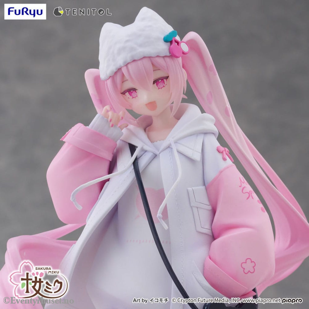 Hatsune Miku Tenitol PVC Statue Sakura Miku Cool style [petit] 19 cm Manga & Anime