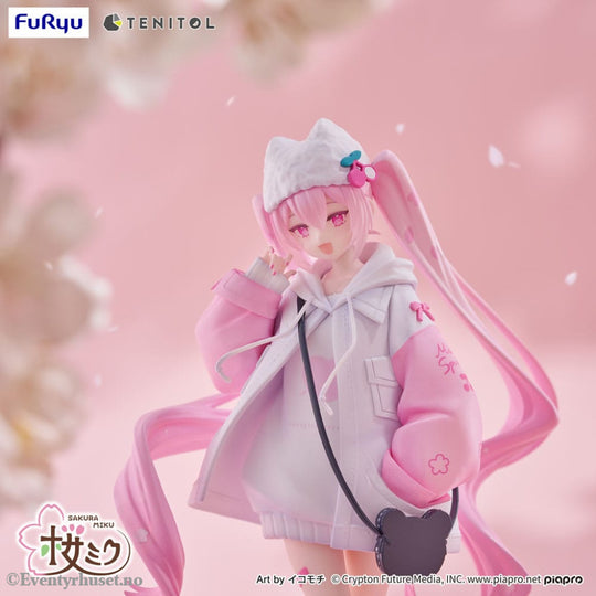 Hatsune Miku Tenitol PVC Statue Sakura Miku Cool style [petit] 19 cm Manga & Anime