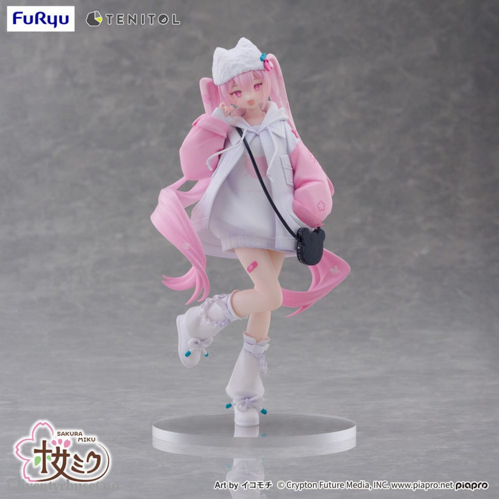 Hatsune Miku Tenitol PVC Statue Sakura Miku Cool style [petit] 19 cm Manga & Anime