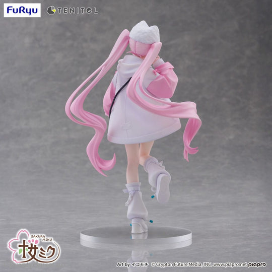 Hatsune Miku Tenitol PVC Statue Sakura Miku Cool style [petit] 19 cm Manga & Anime