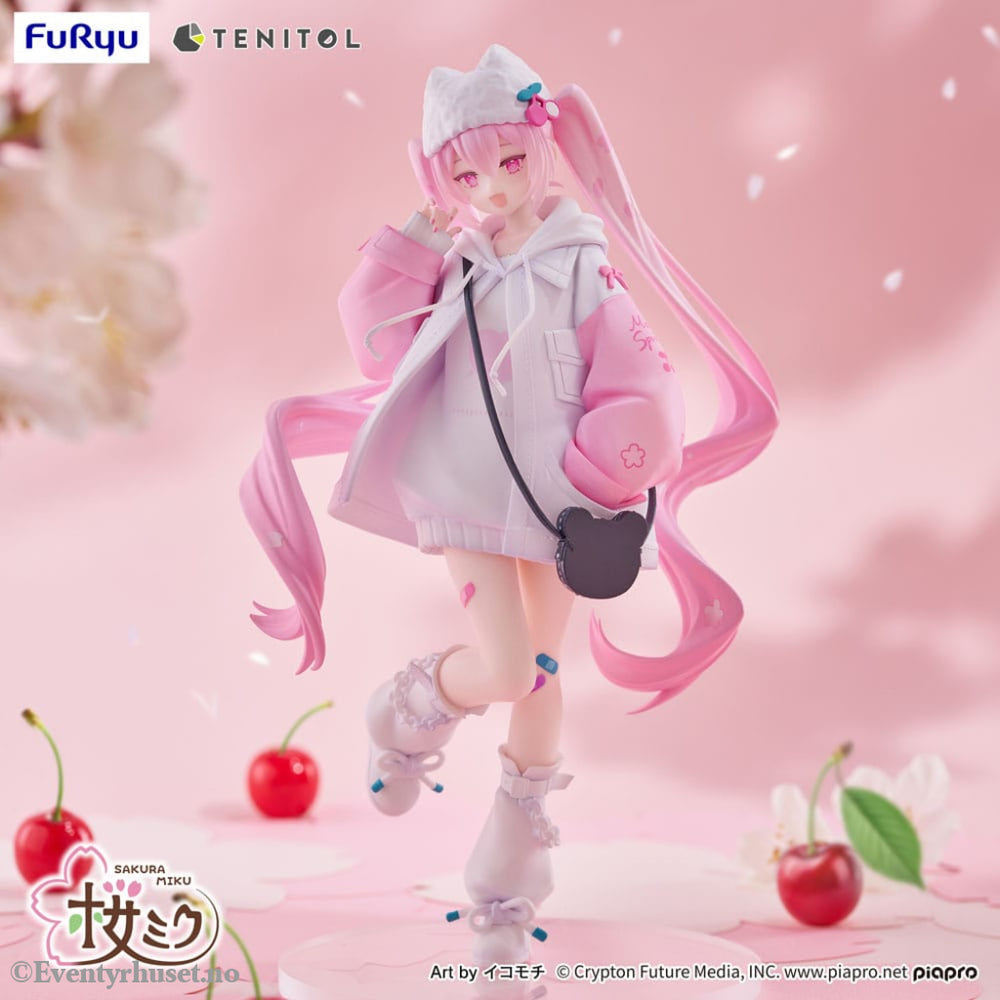 Hatsune Miku Tenitol PVC Statue Sakura Miku Cool style [petit] 19 cm Manga & Anime