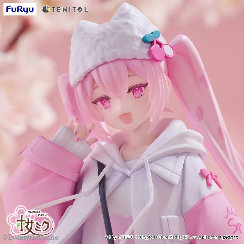 Hatsune Miku Tenitol PVC Statue Sakura Miku Cool style [petit] 19 cm Manga & Anime