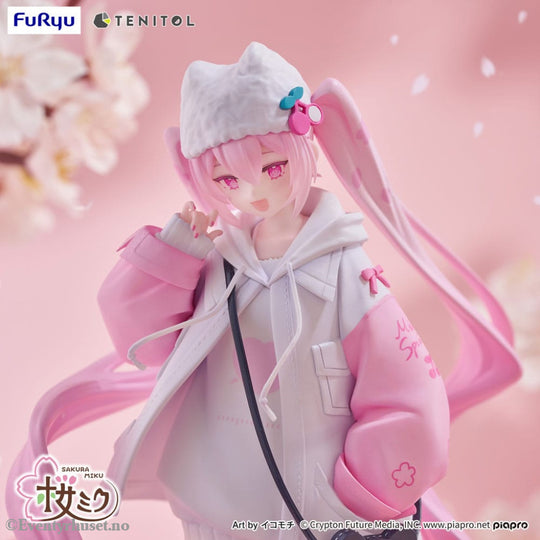 Hatsune Miku Tenitol PVC Statue Sakura Miku Cool style [petit] 19 cm Manga & Anime