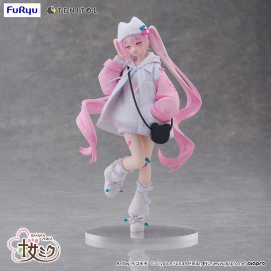 Hatsune Miku Tenitol PVC Statue Sakura Miku Cool style [petit] 19 cm Manga & Anime