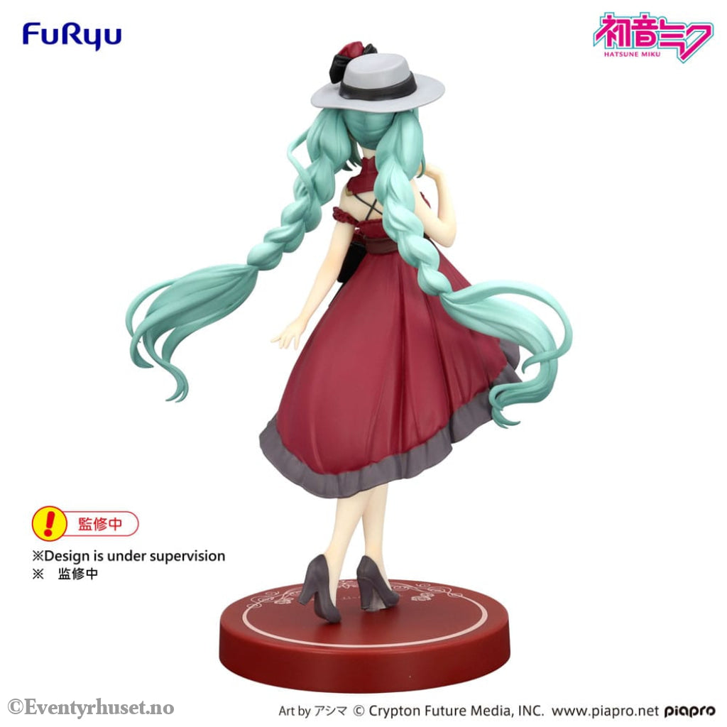 Hatsune Miku Trio-Try-iT PVC Statue Hatsune Miku Outing Dress Red Color Ver. 19 cm Manga & Anime