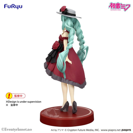 Hatsune Miku Trio-Try-iT PVC Statue Hatsune Miku Outing Dress Red Color Ver. 19 cm Manga & Anime