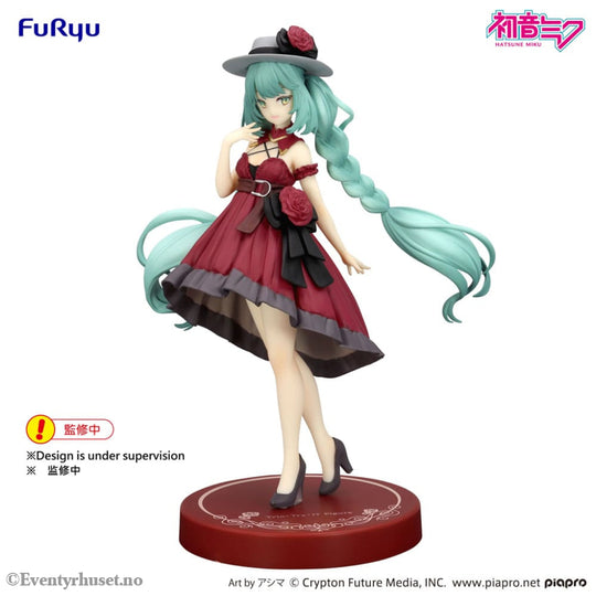 Hatsune Miku Trio-Try-iT PVC Statue Hatsune Miku Outing Dress Red Color Ver. 19 cm Manga & Anime