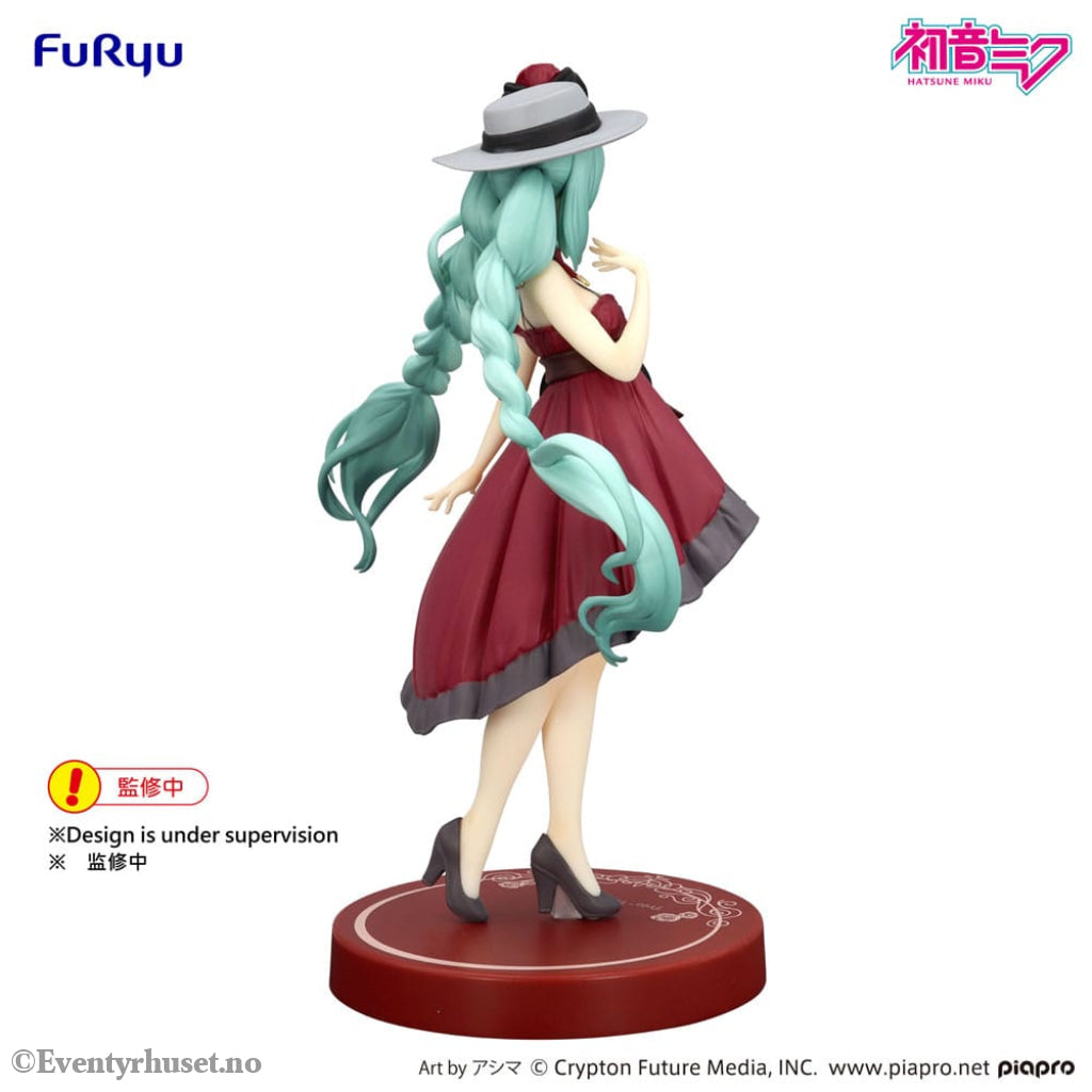 Hatsune Miku Trio-Try-iT PVC Statue Hatsune Miku Outing Dress Red Color Ver. 19 cm Manga & Anime